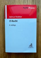 Redeker, IT-Recht, 8. Auflage 2023, neuwertig München - Schwabing-Freimann Vorschau
