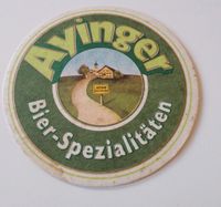 Bierdeckel Ayinger D=107 mm Schleswig-Holstein - Groß Wittensee Vorschau