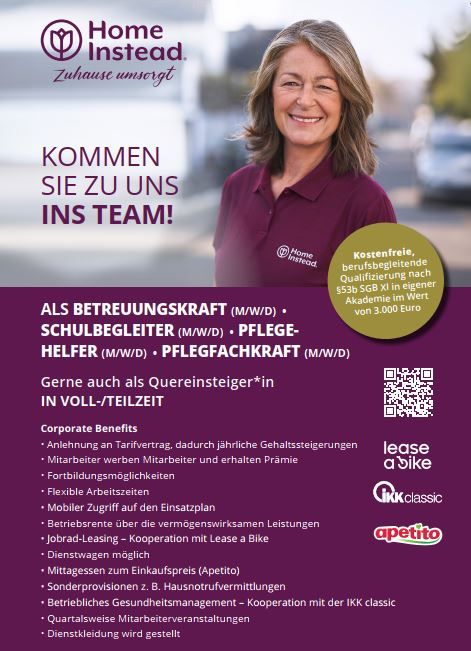 Betreuungskraft/Haushaltshilfe Minijob/Teilzeit in Althengstett in Althengstett