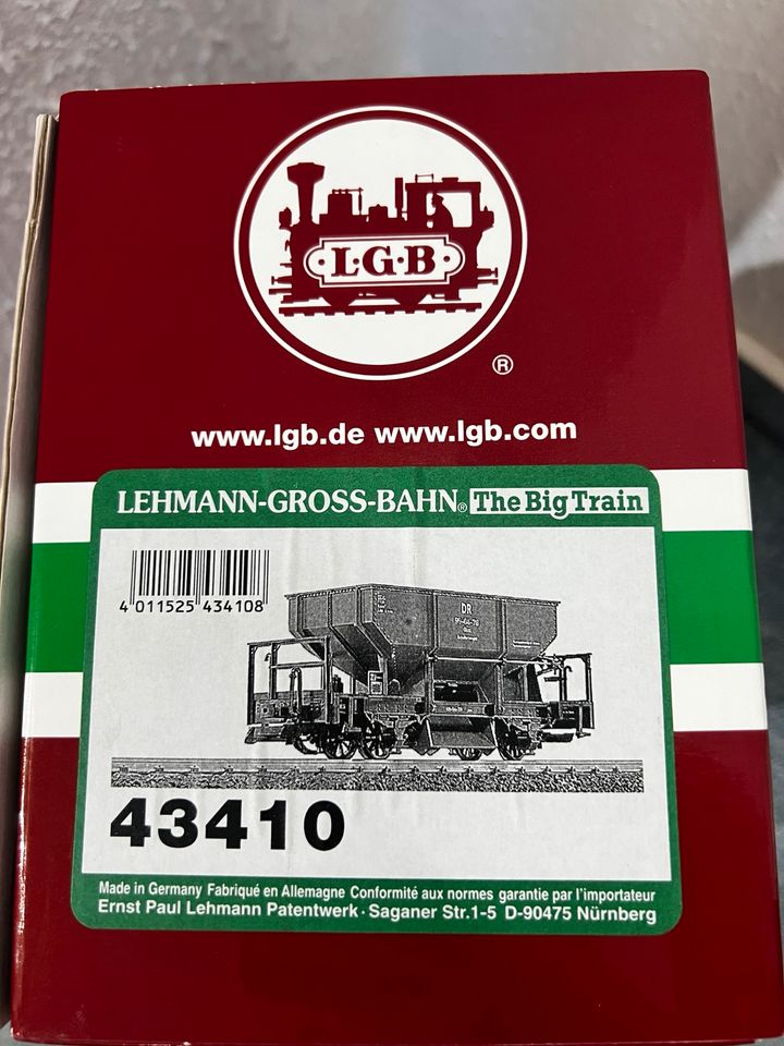 LGB Lehmann 43410 DR Schotterwagen Garteneisenbahn Wagon in Leipzig