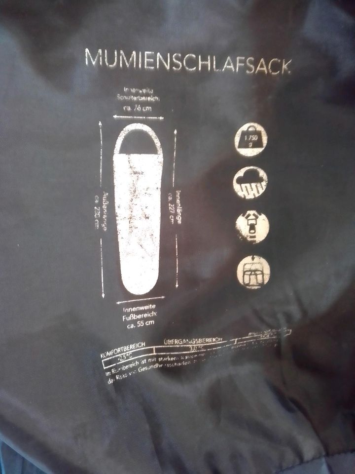 Mumienschlafsack in Wolkenstein