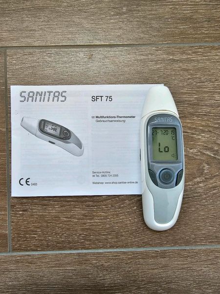 Sanitas Fieberthermometer SFT 75 Ohr+Stirn in Baden-Württemberg -  Wolfschlugen | eBay Kleinanzeigen ist jetzt Kleinanzeigen