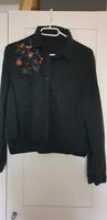 Bluse Hemd Zara schwarz mit Blumen Gr.38 Niedersachsen - Reppenstedt Vorschau