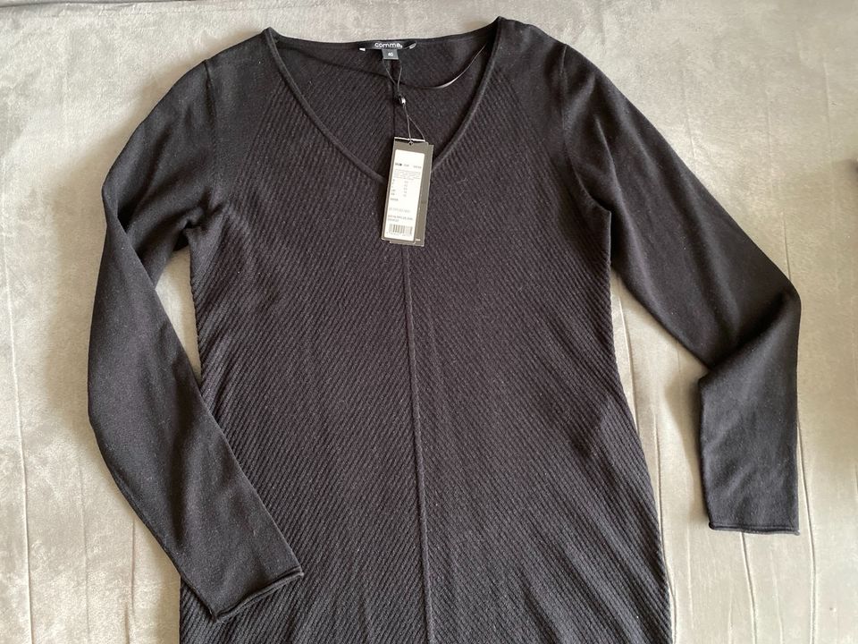 Comma Kleid Feinstrick schwarz (Gr. 40), neu in München