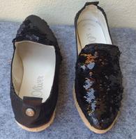 Schuhe m. Pailetten v. S. Oliver schwarz Gr. 38 Bayern - Regen Vorschau