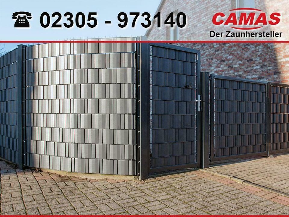 10m Doppelstabmattenzaun Gartenzaun Metallzaun Gittermatten 1,4 1430 mm Stabmatten Stabgitter in Castrop-Rauxel