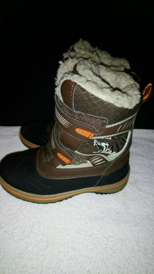 Kinder Boots Stiefel Winterstiefel gefüttert Größe 28 TOP Zustand in Rosendahl