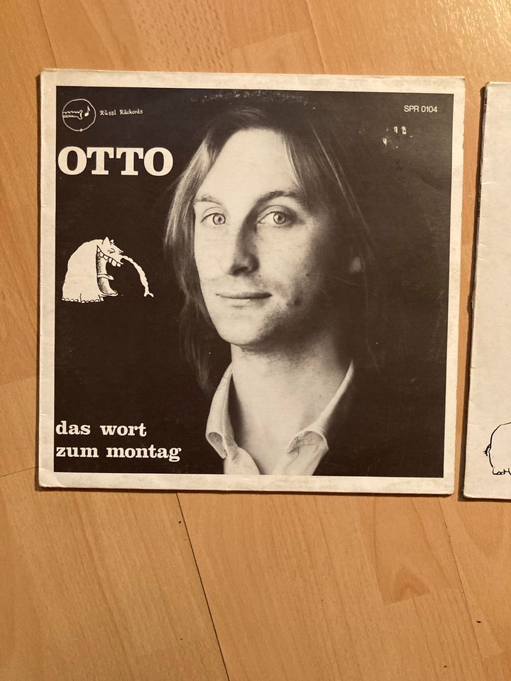 Vinyl Schallplatten Otto Waalkes Wort zum Sonntag und Live in Nürnberg (Mittelfr)