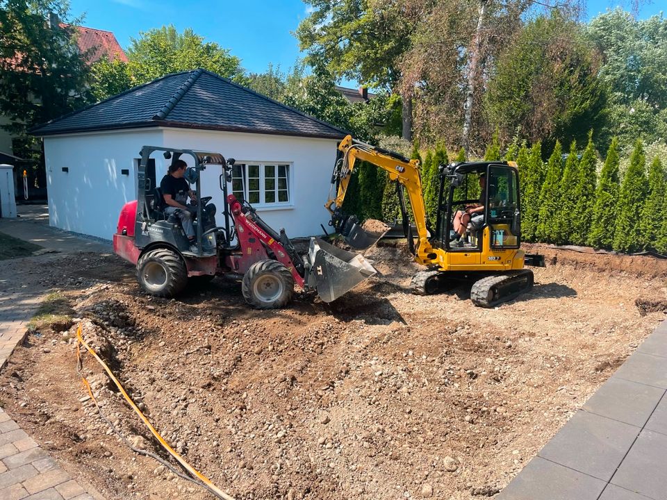 Minibagger zur Miete Winteraktion in Amerdingen