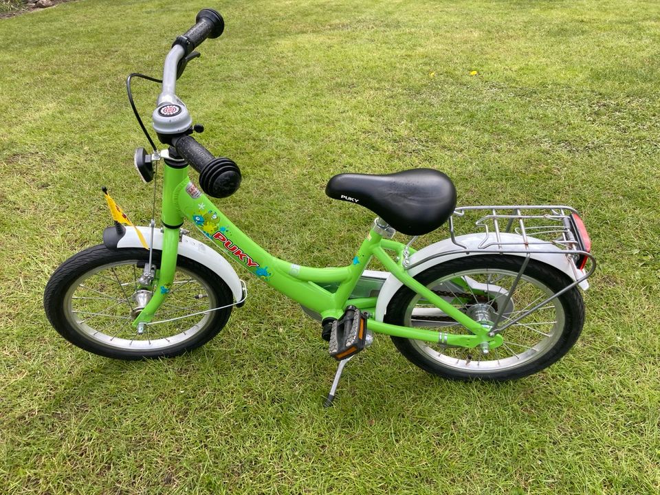 Puky Fahrrad 16 Zoll grün in Munster