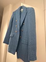 Zara Tweed Blazer baby blau XS 34 Berlin - Mitte Vorschau