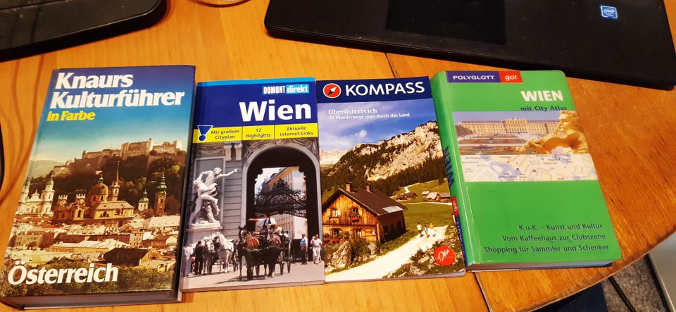 6 x Reiseführer Salzburg / Wien / Österreich = 30 € + Versand in Dülmen