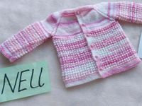 Handmade Handgearbeitete gestrickt Babyjacke Strickjacke Reborn Schleswig-Holstein - Kaltenkirchen Vorschau