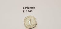 1 Pfennig Münze 1949 DDR - Prägeort E Muldenhütten sehr selten Brandenburg - Potsdam Vorschau