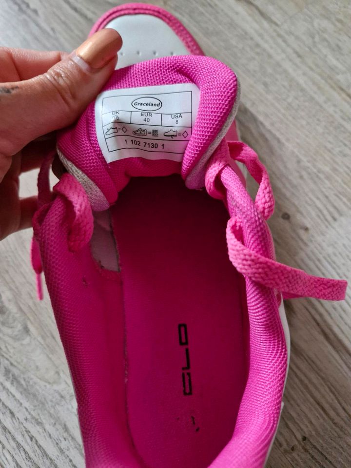 Deichmann Sneaker Pink/Weiß größe 40 in Hamburg