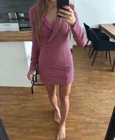 ZARA Blazerkleid Pink kariert Blazer Kleid Cut Out S Münster (Westfalen) - Mauritz Vorschau