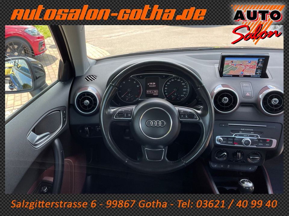 Audi A1 1.4 TFSI design NAVI+KLIMA SHZ TELEFON MMI+ in Gotha