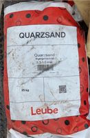 4 Säcke je 25kg Quarzsand feuergetrocknet 0.3-1 0 mm zu verkaufen Leipzig - Sellerhausen-Stünz Vorschau