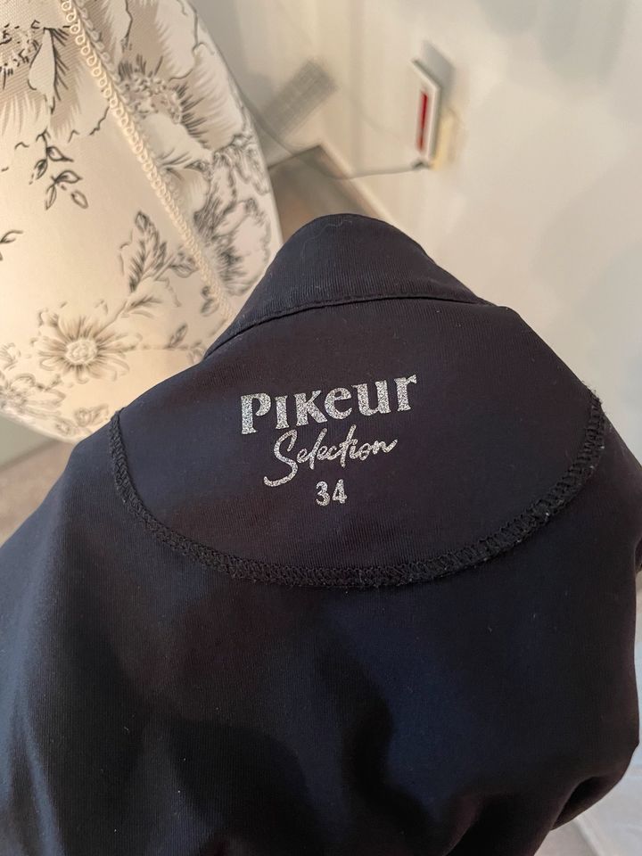 Pikeur pernille zip shirt schwarz strass 34 in Dortmund