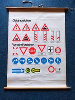 Schule Wandkarte Tafel Gefahrzeichen KFZ Zug Fahrschule Schilder Markersdorf bei Görlitz - Gersdorf Vorschau