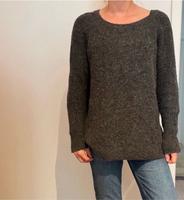 Oversized Strickpulli grau VILA M rundhals Bayern - Würzburg Vorschau