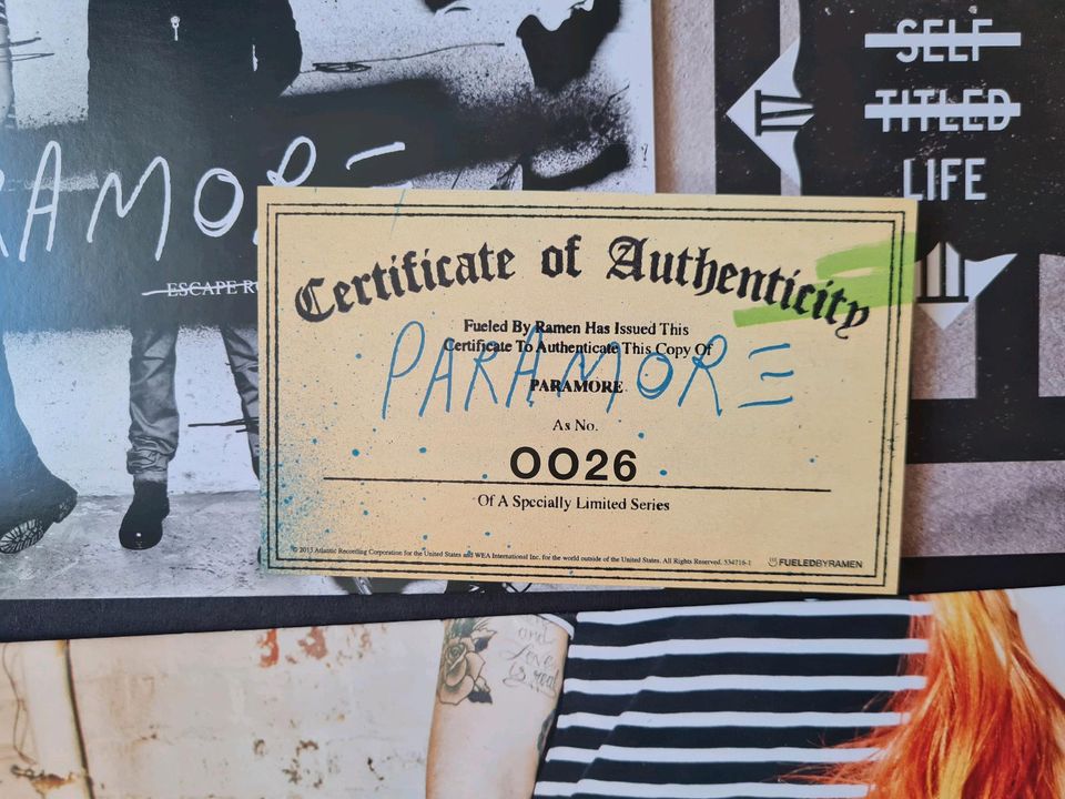 Paramore - Box-Set - Limited Edition in Leipzig