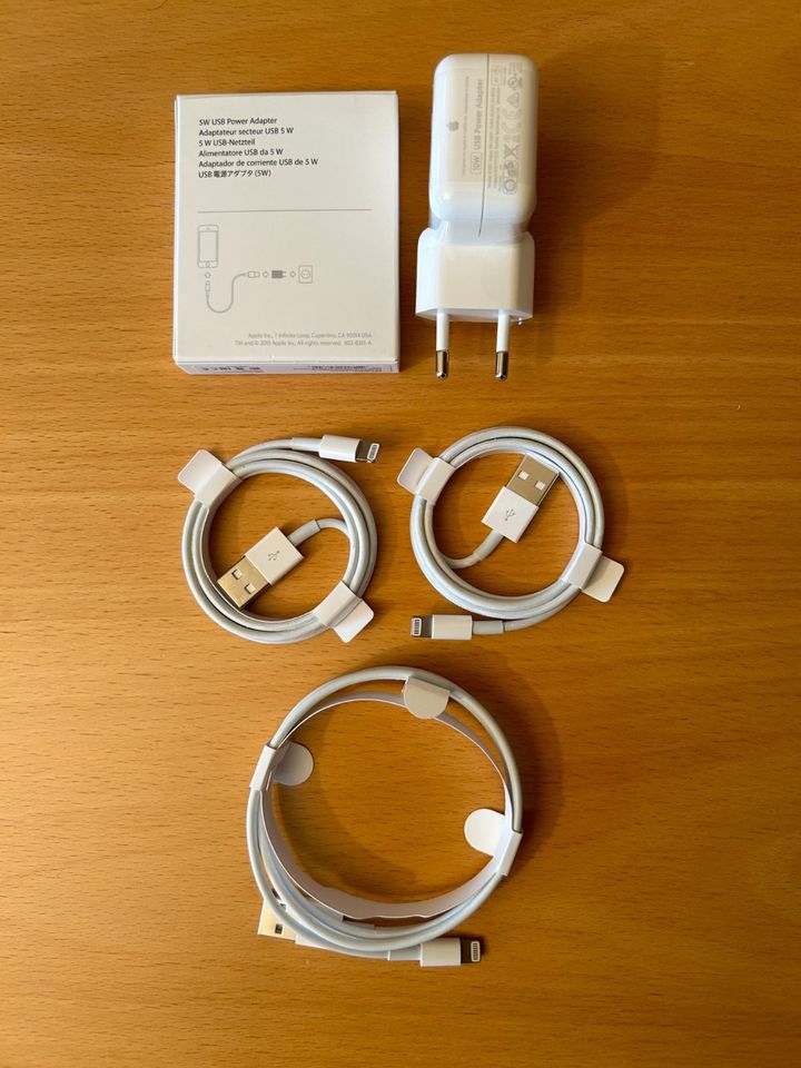 Apple iPhone iPad - 5x USB Ladegeräte 6x Ladekabel 3x Kopfhörer in Kaiserslautern