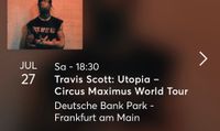 Sitzplätze Travis Scott Konzert Frankfurt 27.7 Baden-Württemberg - Aulendorf Vorschau