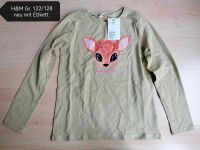 Langarmshirt H&M neu mit Etikett, Gr. 122/128 Dresden - Laubegast Vorschau