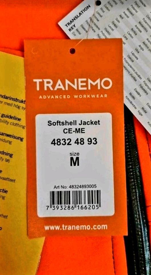 Warnschutz Softshelljacke Gr.M NEU in Zweibrücken