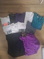 11 T-Shirts/ Tops Tom Tailor Roxy Vans Gr. M/L weiß lila Sachsen - Bennewitz (bei Wurzen) Vorschau