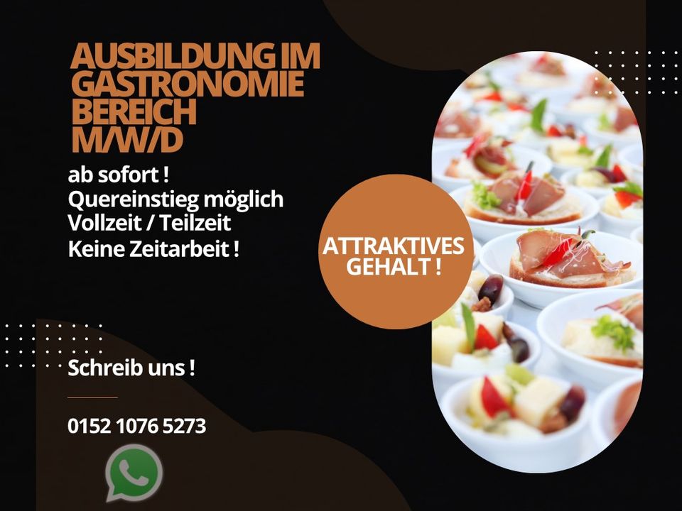 Ausbildung im Gastronomiebereich (m/w/d) in Berlin