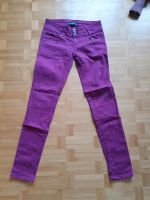 Madonna röhrenhose Hose Rosa Lila S Damen Jeans hüfthose Bayern - Dinkelsbuehl Vorschau