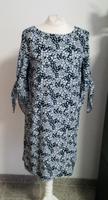 Schönes Kleid Gr.40, dunkelblau mit Blumenmuster Nordrhein-Westfalen - Kirchlengern Vorschau