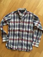 Hemd weiß blau kariert Button down von GANT Gr. 146/152 Niedersachsen - Braunschweig Vorschau