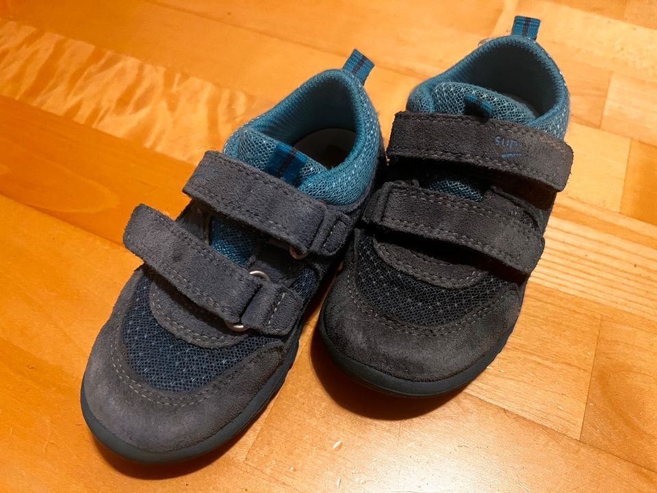 Superfit Halbschuh Größe 24 blau in Obernholz