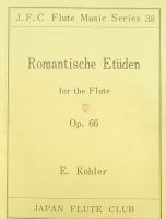 E. Köhler: Romantische Etüden op 66 for flute Dresden - Niedersedlitz Vorschau