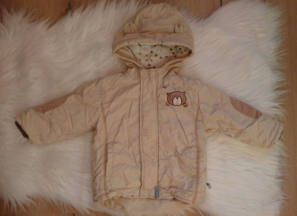 Winterjacke Jacke beige Teddy Gr. 80 Cool Club in Rühen