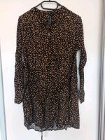 Kleid mit Leomuster/Leoprint, Gr. 38, schwarz/braun Baden-Württemberg - Meßstetten Vorschau