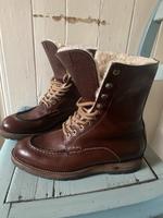 Hugo Boss Winter Siefel Winterstiefel Boots gefüttert Lammfell Sachsen-Anhalt - Aschersleben Vorschau