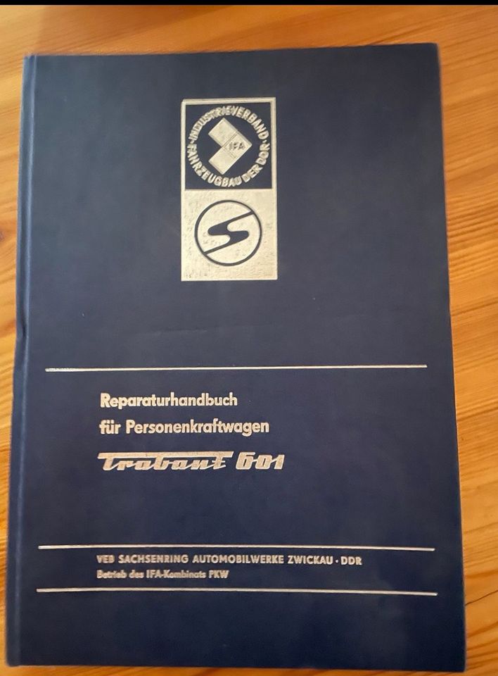 Trabant Whims Reparaturhandbuch in Sontra
