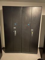 ❗️20x Wandschrank Schwarz 5OH Büroschrank Büromöbel Schrank Aktenschrank Dokumentenschrank Flügeltürenschrank Hessen - Linden Vorschau