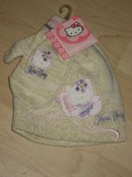 Baby Kinder Set Mütze Handschuhe Hello Kitty creme lila glitzer Nordrhein-Westfalen - Hünxe Vorschau