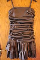 Abendkleid von C&A, bronze-farben, Gr. 176, einmal getragen Hessen - Wald-Michelbach Vorschau