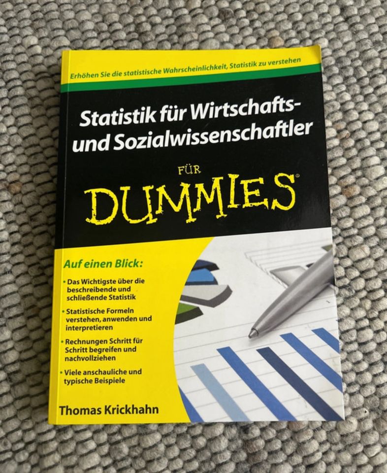 Statistik für Dummis - Wirtschafts-und Sozialwissenschaften in Emsdetten