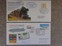 Bahn und Zeppelin Postbeleg Sonder- Dampffahrt mit dem Baden-Württemberg - Bad Saulgau Vorschau