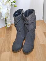 Top! Tamaris Leder Stiefel 38 Stiefeletten Boots Booties Braun Nordrhein-Westfalen - Übach-Palenberg Vorschau