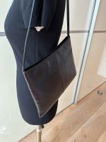 OASIS Leder-Tasche clutch Minimalist Handtasche schwarz 28x22cm Köln - Rodenkirchen Vorschau