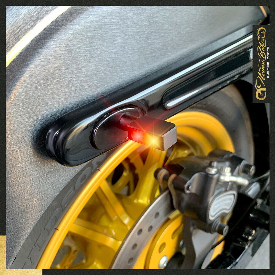 HeinzBikes BLOKK-Line MICRO 3in1 SMD Blinker Schwarz in Berlin