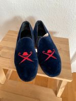 Hackett Samt Slipper 43 Düsseldorf - Stadtmitte Vorschau